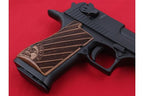 Hk grips Walnut Wood Gun Grips Compatible with Desert Eagle, Brown, Checkered, Hand-Finished, Walnut Gun Grip for Shooters