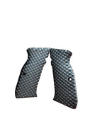 HK GRIPS Black Acrylic Grip Panels Compatible with SAR Arms EAA Witness P8L P8S P8C and K11 Models Handcrafted Ergonomic Replacement Handle Accessories
