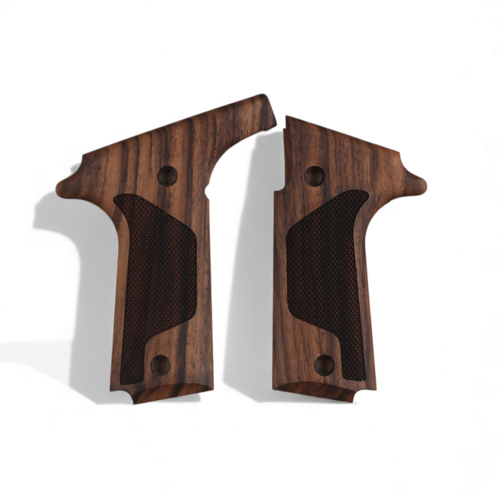 HK GRIPS Walnut Wooden Grip Panels Compatible with Colt Double Eagle Models Handcrafted KSD Design Ergonomic Handle Accessories