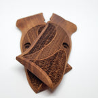 HK GRIPS Walnut Wooden Grip Panels Compatible with SAR Arms B6 Hawk Models Handcrafted Ergonomic Handle Accessories