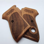 HK GRIPS Grip Panels Compatible with Bersa Model Lusber 84 Wooden Grips