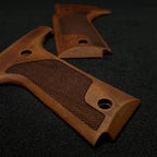 HK GRIPS Walnut Wooden Grip Panels Compatible with Colt Double Eagle Models Handcrafted KSD Design Ergonomic Handle Accessories