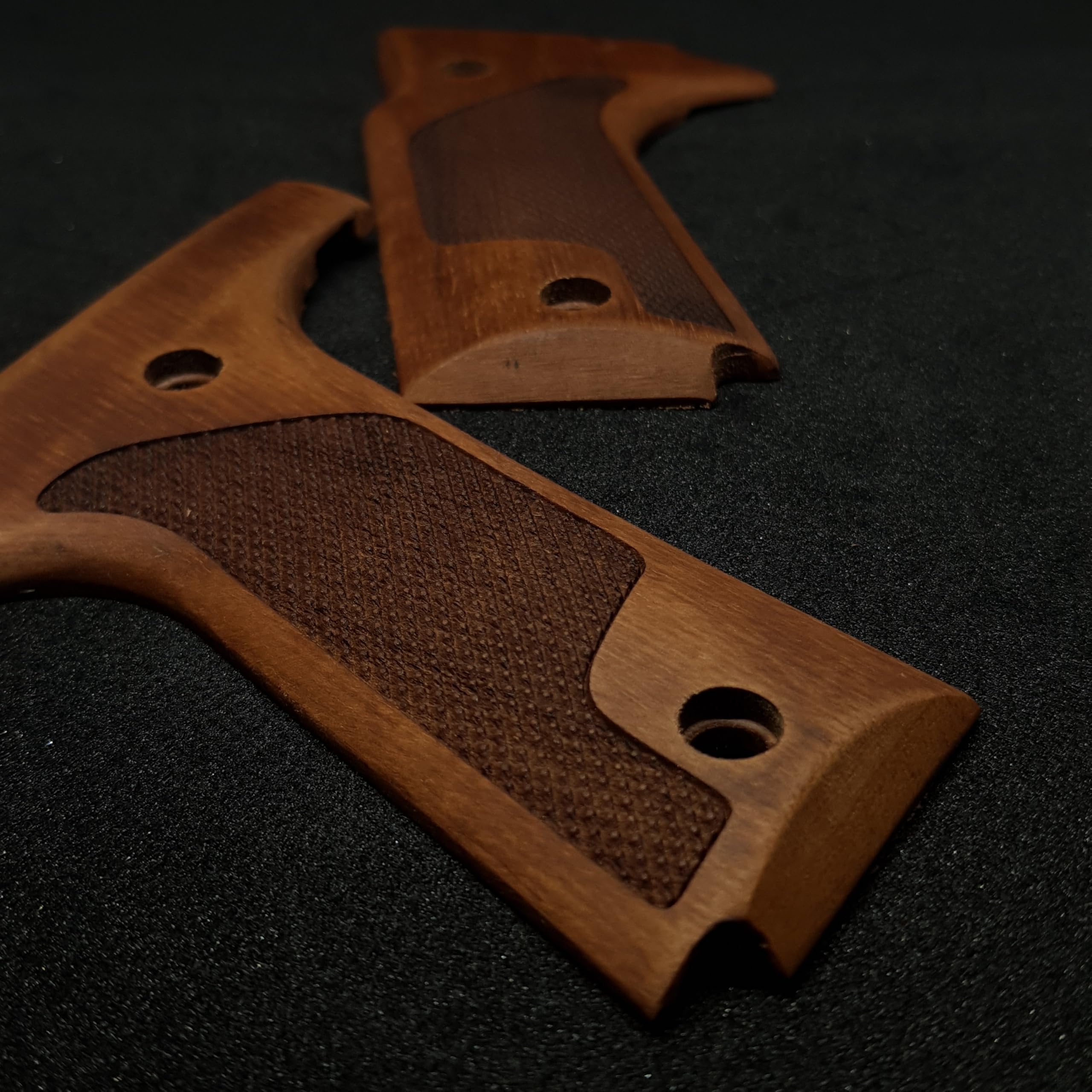 HK GRIPS Walnut Wooden Grip Panels Compatible with Colt Double Eagle Models Handcrafted KSD Design Ergonomic Handle Accessories