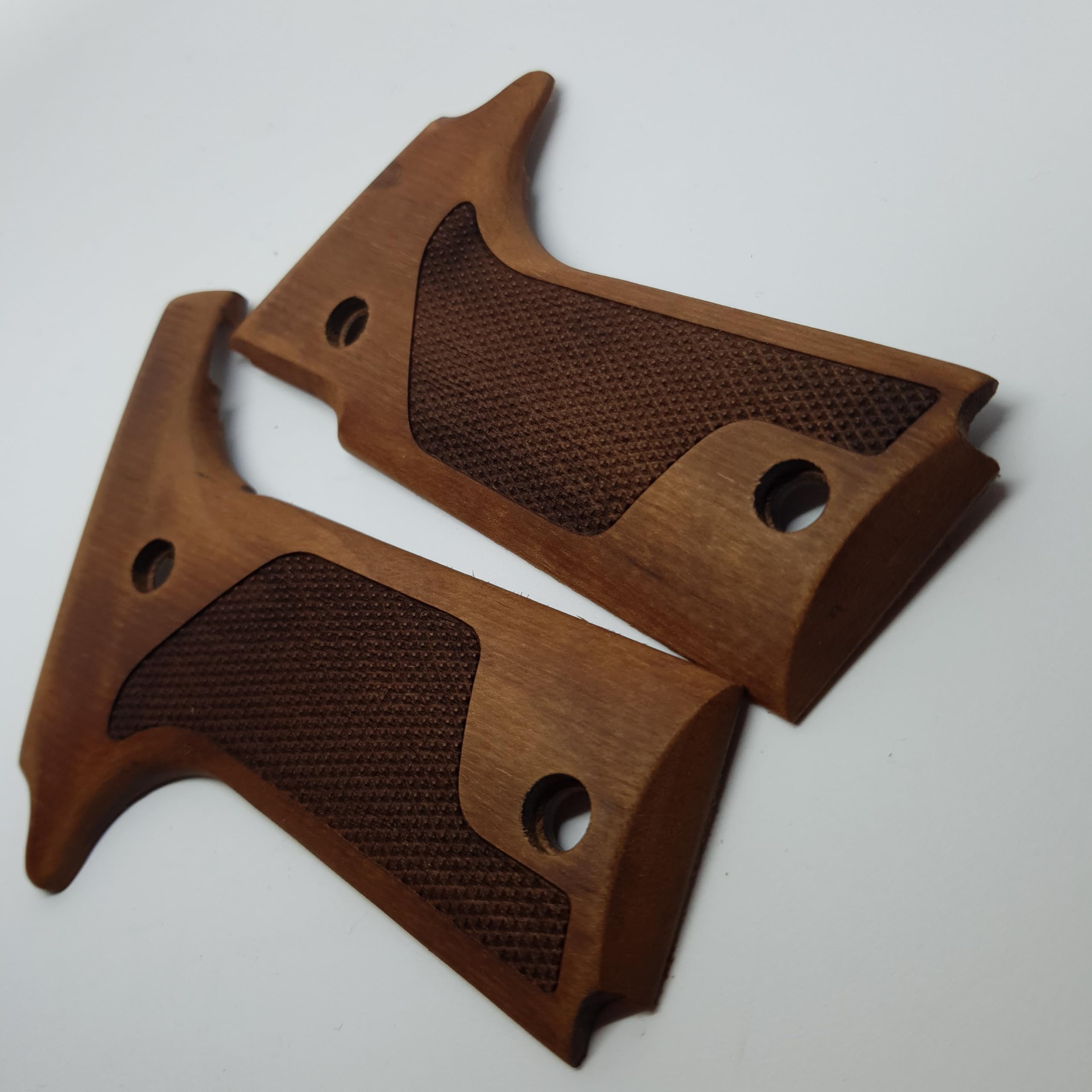 HK GRIPS Walnut Wooden Grip Panels Compatible with Colt Double Eagle Models Handcrafted KSD Design Ergonomic Handle Accessories