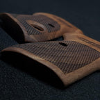 HK GRIPS Grip Panels Compatible with Bersa Model Lusber 84 Wooden Grips