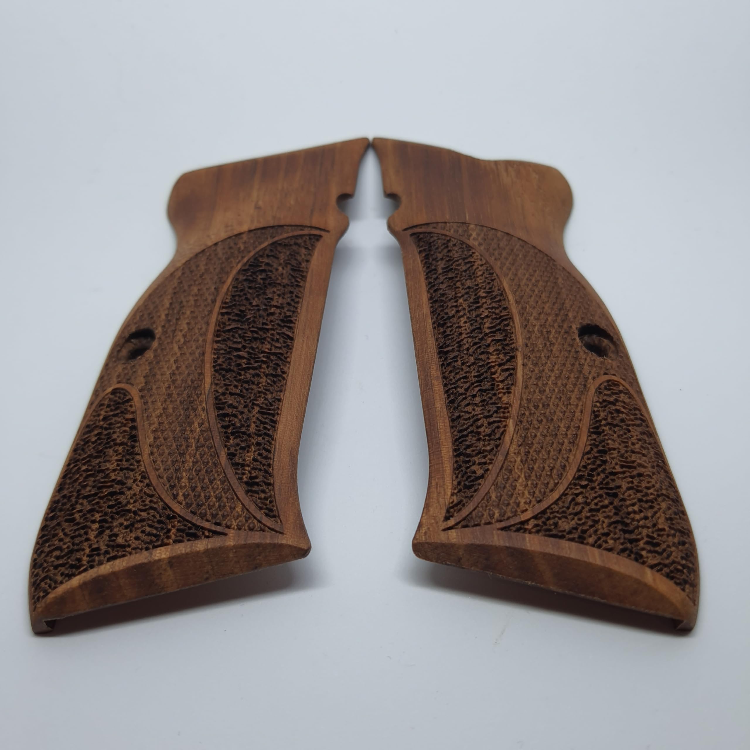 HK GRIPS Walnut Wooden Grip Panels Compatible with SAR Arms B6 Hawk Models Handcrafted Ergonomic Handle Accessories