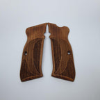 HK GRIPS Walnut Wooden Grip Panels Compatible with SAR Arms B6 Hawk Models Handcrafted Ergonomic Handle Accessories