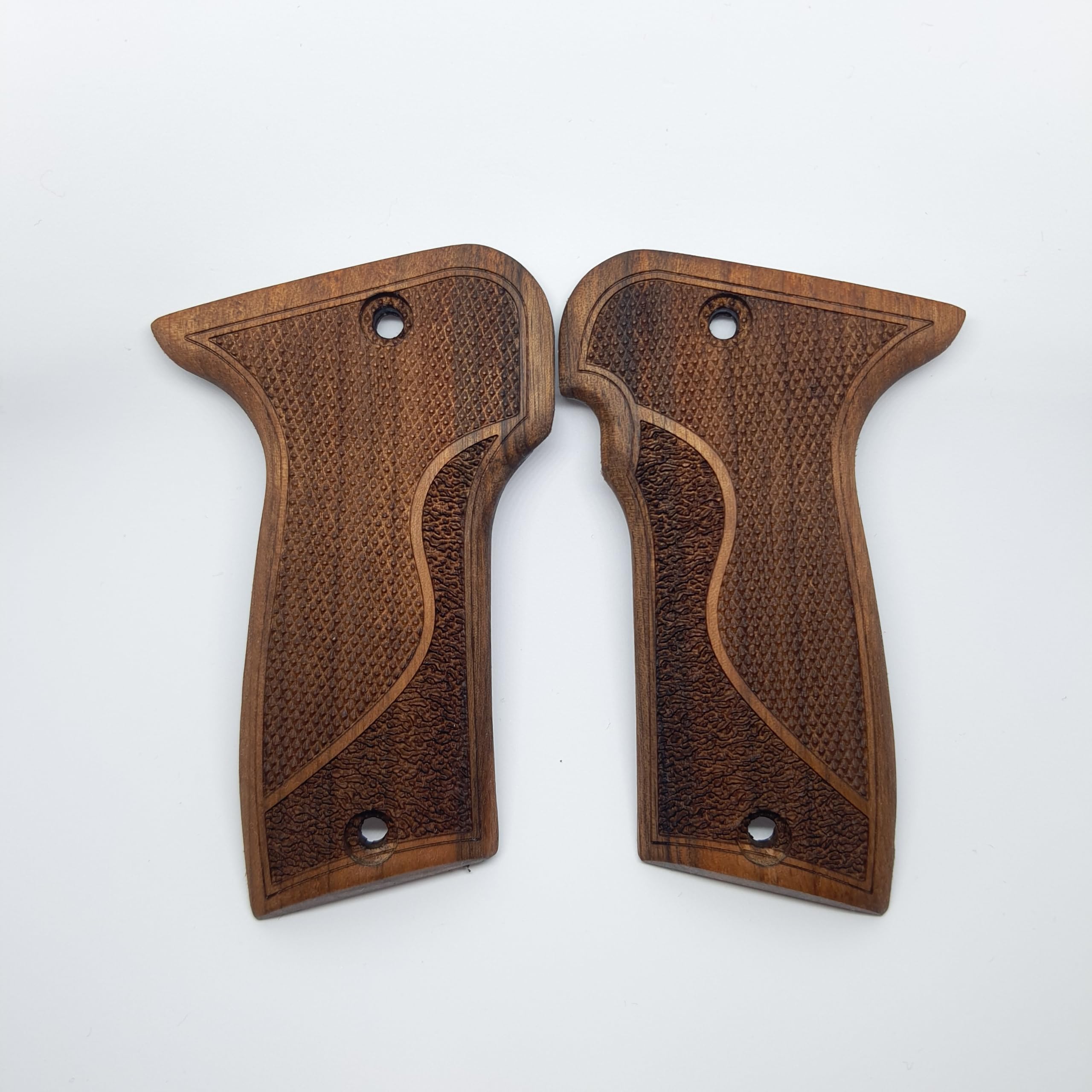 HK GRIPS Walnut Wooden Grip Panels Compatible with MAB Model D Handcrafted Ergonomic Handle Accessories
