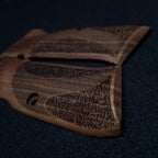 HK GRIPS Walnut Wooden Grip Panels Compatible with SAR Arms B6 Hawk Models Handcrafted Ergonomic Handle Accessories