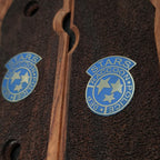 HK GRIPS Compatible with Beretta 92/96/98/M9 Full Size Grips, Resident Evil, Samurai Edge, Biohazard Raccoon S.T.A.R.S, Light Walnut Wood