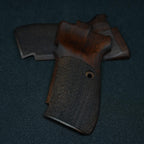 Hk grips Premium Turkish Walnut Gun Grips Compatible with CZ 82 and CZ 83, Checkered Texture, CNC Machined, Natural Wood Finish