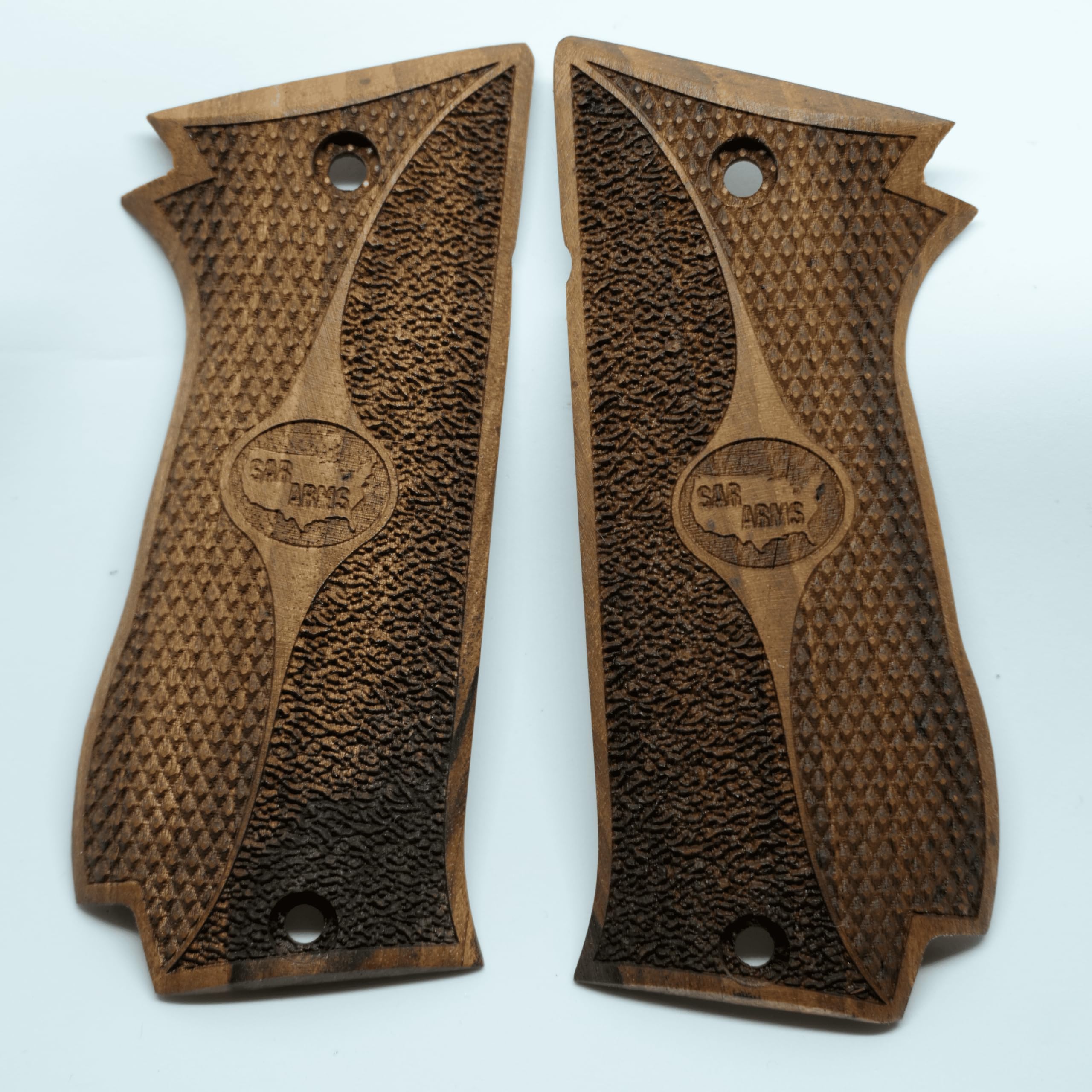 HK GRIPS Grip Panels Compatible with SAR Arms K2 .45 Premium Handcrafted Walnut & Exotic Material Options Precision Compatibility